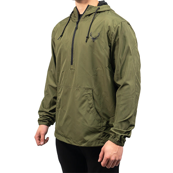 BUCKED UP: Half-Zip Windbreakers