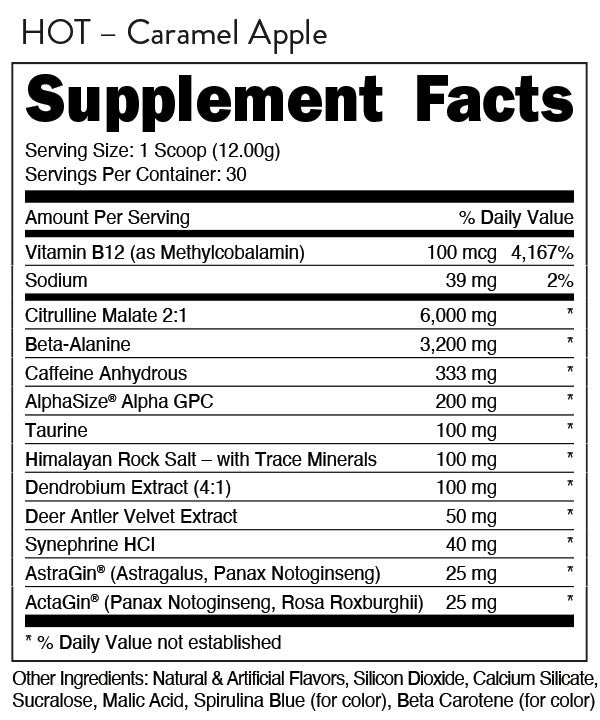 BUCKED UP: Woke AF - High Stimulant Pre-Workout
